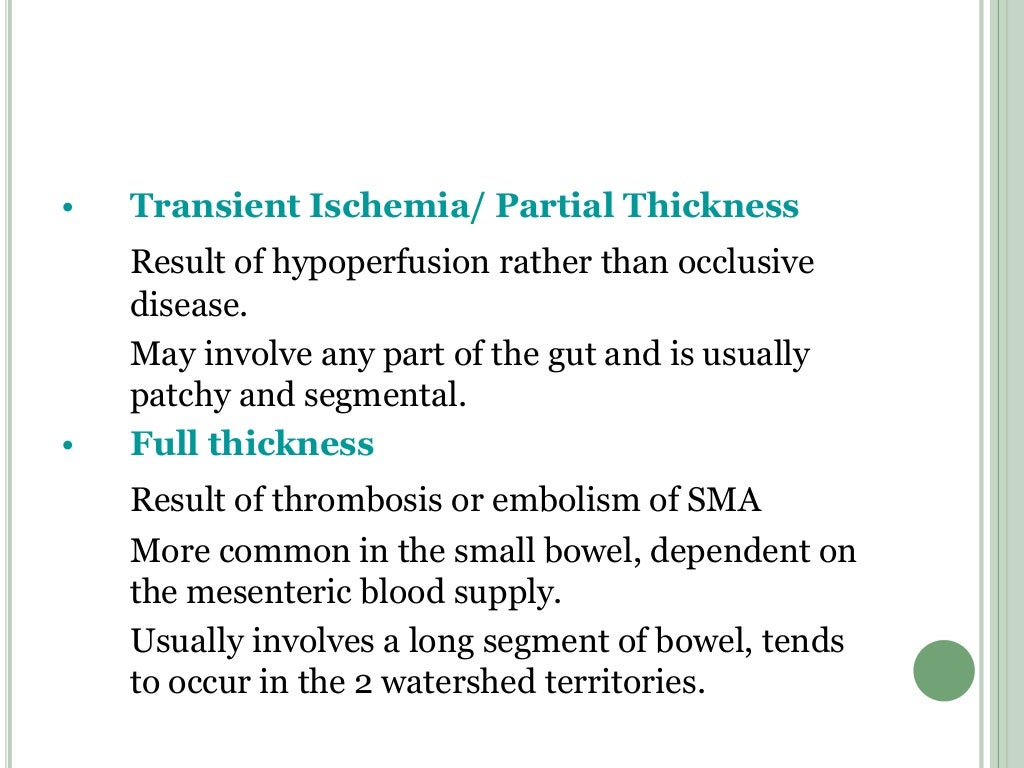 Ischemic Colitis