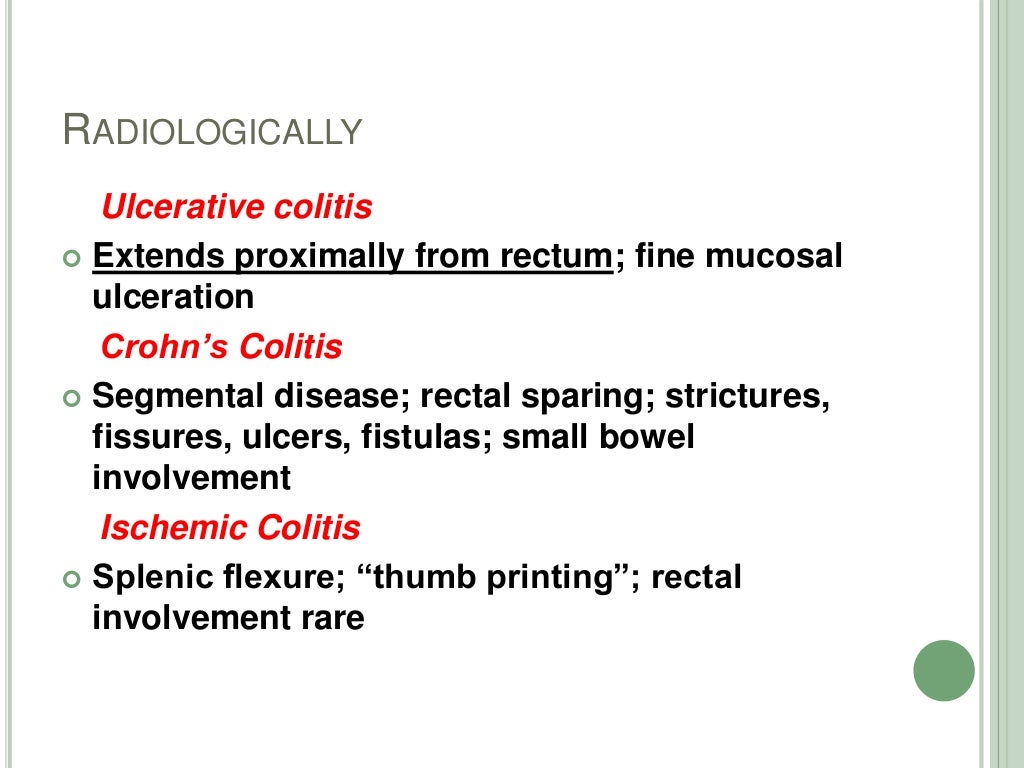 Ischemic Colitis