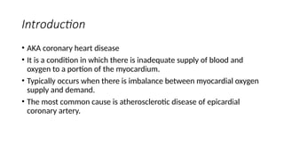 Comprehensive Overview of Ischemic Heart Disease and Acute Coronary ...