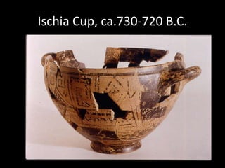 Ischia Cup, ca.730-720 B.C.
 