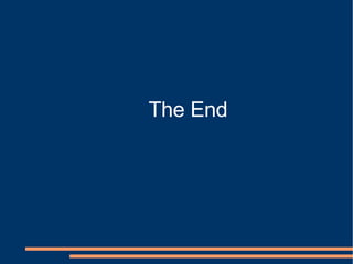 The End 