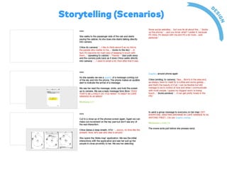 Storytelling (Scenarios)