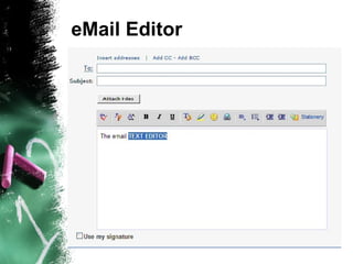 eMail Editor 