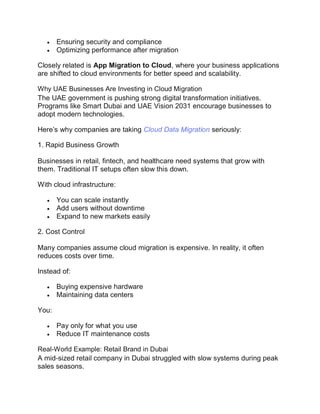 Is Cloud Data Migration in UAE Worth the Investment? | PDF