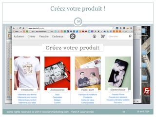 54
Créez votre produit !
16 avril 2014
54
some rights reserved cc 2014 visionarymarketing.com - Yann A Gourvennec
 