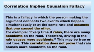 Is correlation cause and effect? by Dean Berry | PPTX