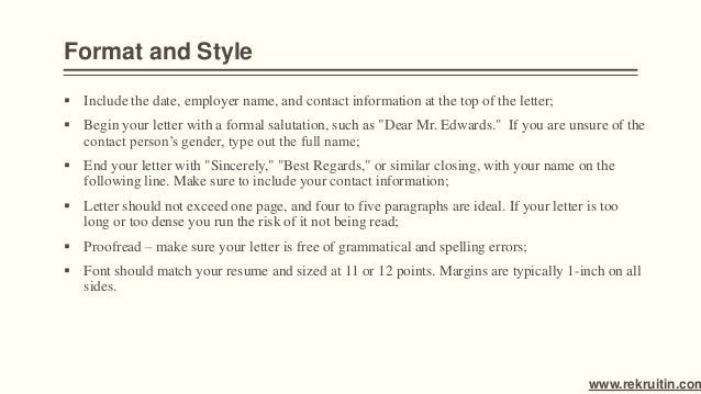 end cover letters