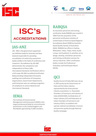 Isc profile | PDF