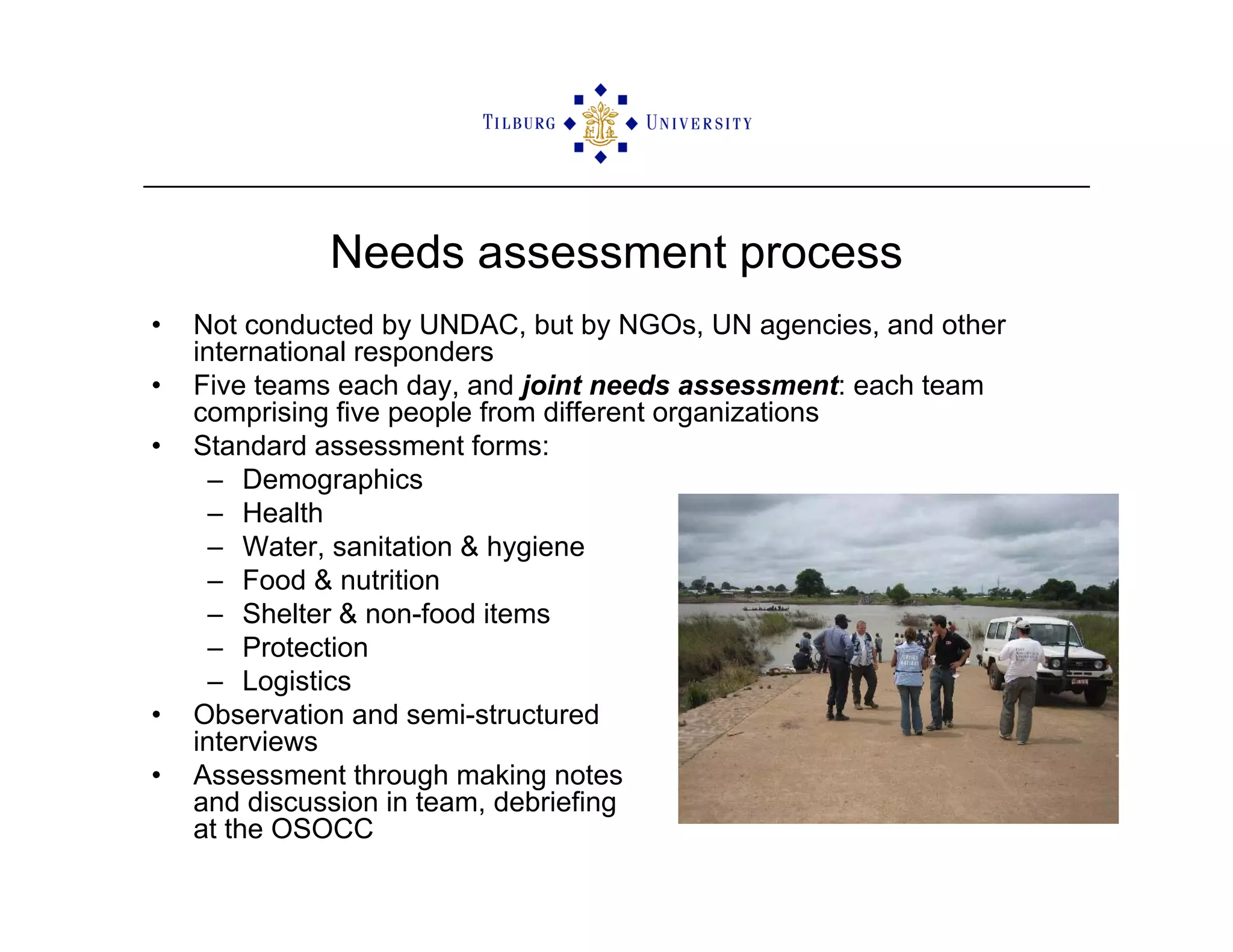 ISCRAM2009 Sensemaking and Information Management in Humanitarian Disaster Response: Observations from the TRIPLEX Exercise