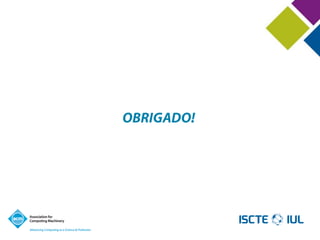 Apresentação do ISCTE ACM Student Chapter