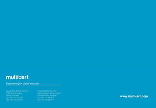 Engineeringfor digital security 