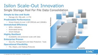 Isilon Array EMC Isilon Solutions for Data Archives | PPTX
