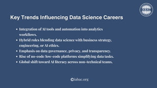 Is Data Science Still a Good Career Choice in 2026 | IABAC | PDF