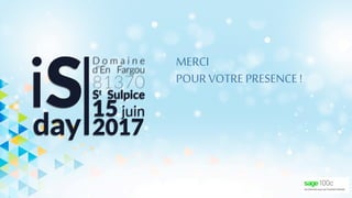 MERCI
POURVOTRE PRESENCE!
 