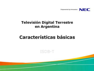 Televisión Digital Terrestre en Argentina