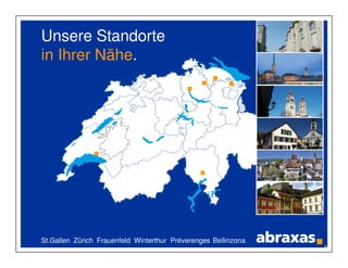 Zuverlässige IT beginnt 
bei der Wahl des Partners. 
© Abraxas Informatik AG 
 