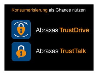 Mobile Lösungen führen zu neuen 
Denkansätzen. 
Auch bei Abraxas. 
 