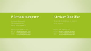 IS Decisions Company Overview. Solutions to secure your Windows Network.