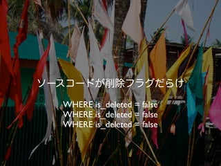 WHERE is_deleted = false
WHERE is_deleted = false
WHERE is_deleted = false
 