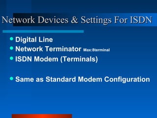 ISDN | PPT
