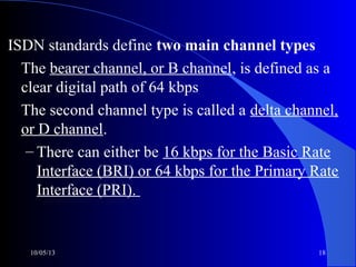 Isdn networking | PPT