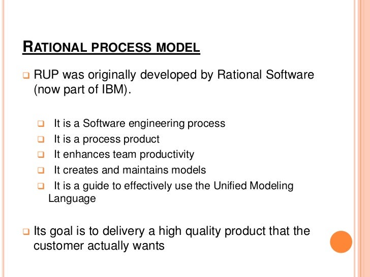 RUP model