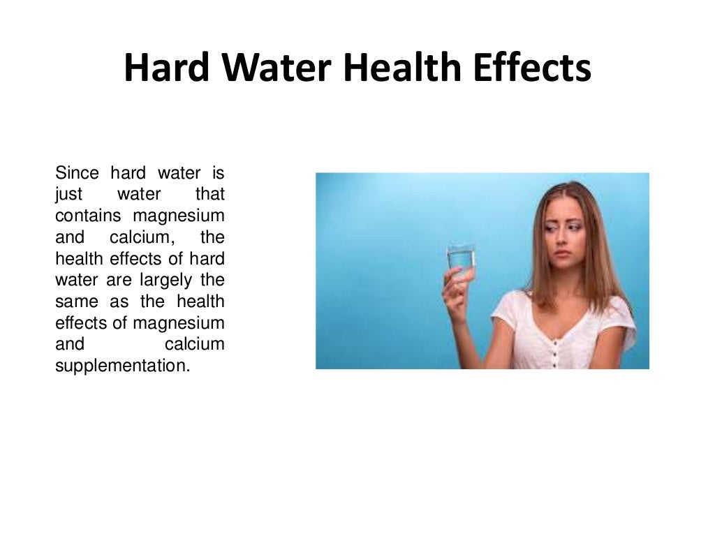 Is Drinking Hard Water Bad for You