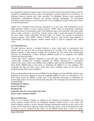 dA coH sseleriW teN wo kr s 8SI01 41
era dezinagro ot ezimitpo esnopser emit ot lacol stnemevom dna edivorp kciuq esnopser it em for
stseuqer rof tnemhsilbatse fo wen uor t se . The al s’mhtirog amirp ry cejbo t sevi era sa lof l swo : oT
tsacdaorb evocsid ry stekcap no ly nehw .yrassecen oT hsiugnitsid neewteb lacol noc n ivitce ty
,tnemeganam en i doohrobhg noitceted dna lareneg olopot gy etniam na .ecn oT messid i an te
noitamrofni tuoba ahc n seg ni lacol ivitcennoc ty ot esoht bhgien o gnir om b eli sedon taht si li ek ly
ot deen eht noitamrofni .
VDOA sesu a tsacdaorb etuor yrevocsid ahcem n msi sa si osla desu htiw snoitacifidom ni t eh
RSD mhtirogla . nI daets fo ecruos ,gnituor ,revewoh VDOA seiler no d lacimany ly gnihsilbatse
etuor elbat seirtne ta etaidemretni edon s. sihT ecnereffid pa sy ffo ni skrowten htiw am ny on d se
erehw a regral daehrevo si derrucni by rac r iy ng s ecruo setuor ni cae h ad ta cap k .te To iatniam n
eht tsom tnecer gnituor noitamrofni neewteb n ,sedo ew bo worr eht c tpecno fo d noitanitse
ecneuqes srebmun morf DS .VD ekilnU ni ,VDSD ,revewoh e hca da coh edon sniatniam a
yllacinotonom gnisaercni ecneuqes rebmun oc u retn hcihw si desu ot srepus ede elats ehcac d
tuor es.
2.1.5 htaP yrevocsiD
ehT htap evocsid ry ssecorp si detaitini revenehw a ecruos edon deen s ot etacinummoc htiw
rehtona edon rof hw ich ti sah on gnituor fni ormati no in sti bat l .e yrevE on de sniatniam t ow
arapes te :sretnuoc a on de euqes n ec mun b re na d a aorb d tsac ID. ehT os u ecr on de aitini t se tap h
evocsid ry by tsacdaorb i gn a etuoR QER u tse )QERR( tekcap ot sti en i .srobhg T eh RR QE
sniatnoc eht gniwollof :sdleif
rdda_ecruos< ecruos #ecneuqes tsacdaorb di rdda_tsed tsed #ecneuqes h po >tnc ehT riap
,rdda_ecruos< >di_tsacdaorb euqinu ly seifitnedi na .QERR di_tsacdaorb si etnemercni d
revenehw eht ecruos ssi u se a new RR QE . caE h n obhgie r rehtie s seifsita the QERR by s idne ng a
etuoR PER ly )PERR( b kca to eht uos r ec , or tsacdaorb s ht e RR QE ot its nwo nei bhg o sr a etf r
gnisaercni eht tnc_poh . ecitoN taht a edon m ya eviecer elpitlum seipoc fo eht emas tuor e
tsacdaorb p tekca f mor suoirav bhgien o sr .
nehW na etaidemretni edon iecer v se na ,QERR fi ti sah aerla dy iecer v de an QERR htiw eht emas
di_tsacdaorb dna ecruos ,sserdda ti pord s eht er d tnadnu QERR dna do se ton aorber d sac t it. If a
edon tonnac sitas fy eht ,QERR ti speek kcart of eht gniwollof fni o amr t noi ot nemelpmi t t eh
rever se- tap h putes as ew ll sa eht drawrof p hta es t pu taht lliw cca apmo ny t eh t snar sim nois fo ht e
autneve l RR EP.
noitanitseD aPI dd ser s
ecruoS sserddaPI
tsacdaorB ID
noitaripxE emit rof er v esre - htap uor te en yrt
ecruoS s’edon cneuqes e un mber
esreveR - htaP uteS p
erehT era owt ecneuqes srebmun ni( noitidda ot eht rb )di_tsacdao dedulcni ni na :QERR eht
ecruos s ecneuqe ebmun r dna eht tsal oitanitsed n neuqes ce un mber onk wn to t eh uos r .ec The
ecruos qes u ecne rebmun si desu ot niatniam serf h ssen noitamrofni tuoba t eh er v esre r etuo to t eh
,ecruos dna eht tanitsed i no qes ecneu rebmun seificeps woh hserf a etuor to eht noitanitsed tsum
eb ofeb re ti nac be detpecca by eht .ecruos As eht QERR slevart rf om a ecruos ot vari uo s
De tp . ,ESIfo TIBJS 62
 