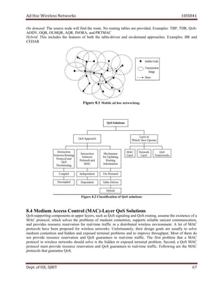 dA coH sseleriW teN wo kr s 8SI01 41
On ed m dna : ehT ecruos edon lliw dnif eht .etuor oN gnituor selbat era .dedivorp :selpmaxE ,PBT ,RDT SoQ -
dna,ARONI,RQA,RQMLO,RQO,VDOA CAMTRP
H dirby : sihT sedulcni eht serutaef fo htob eht elbat - rd i nev dna no - dnamed .sehcaorppa :selpmaxE RB dna
ADEC R
erugiF 1.8 eliboM da coh ten wo ikr ng.
iF g eru .8 2 noitacifissalC of QoS so itul o sn
sseccAmuideM4.8 rtnoC o )CAM(l - aL y ituloSSoQre no s
SoQ - tastnenopmocgnitroppus reppu la ,srey hcus sa Q So gnilangis dna QoS emussa,gnituor eht foecnetsixe a
CAM ,locotorp hcihw sevlos eht smelborp fo idem um ,noitnetnoc stroppus elbailer tsacinu ,noitacinummoc
dna orp sediv ecruoser noitavreser rof laer - it em fart f ci ni a detubirtsid sseleriw .tnemnorivne A tol fo MAC
slocotorp evah neeb desoporp rof sseleriw .skrowten U ,yletanutrofn rieht ngised g slao era lausu ly ot vlos e
idem um noitnetnoc dna ih d ned dna desopxe imret lan pr smelbo dna to i vorpm e rht o .tuphgu tsoM fo meht od
ton edivorp ecruoser noitavreser dna Q So seetnaraug ot laer -time ciffart . ehT rif st melborp aht t a MAC
locotorp ni sseleriw skrowten dluohs evlos si eht neddih ro desopxe lanimret .melborp ,dnoceS a Q So CAM
locotorp tsum rp o ediv ecruoser noitavreser dna Q So seetnaraug ot laer -ti em ciffart . gniwolloF era eht CAM
oQeetnaraugtahtslocotorp S.
De tp . ,ESIfo TIBJS 76
 