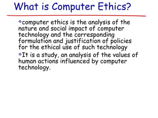 Ethics in IT Security | PPT
