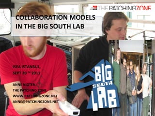 [object Object],[object Object],[object Object],[object Object],[object Object],[object Object],COLLABORATION MODELS  IN THE BIG SOUTH LAB  