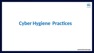 isea cyber safty awareness ppt by ministry | PPTX