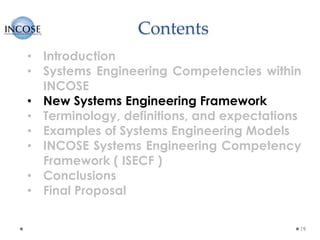 INCOSE Systems Engineering Competency Framework ( ISECF) | PDF