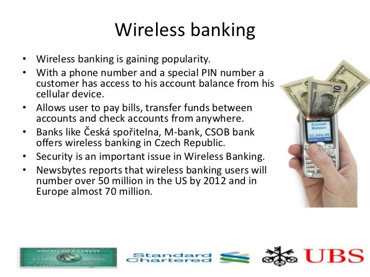 Electronic banking presentation