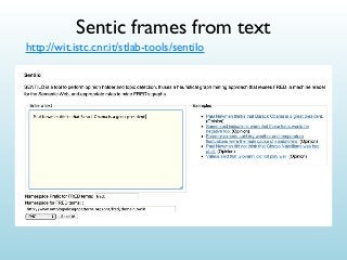 Sentic frames from text
http://wit.istc.cnr.it/stlab-tools/sentilo

 