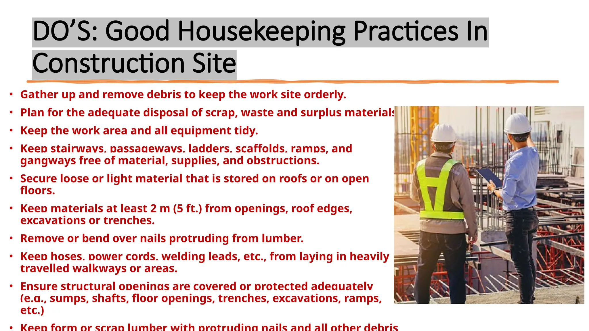 Engineering Control Examples Housekeeping industrial safety engineering ktu semister s7 | PPTX