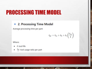 Optimizing CAD/CAM Processes: Single-Pass Machining Time and Cost ...
