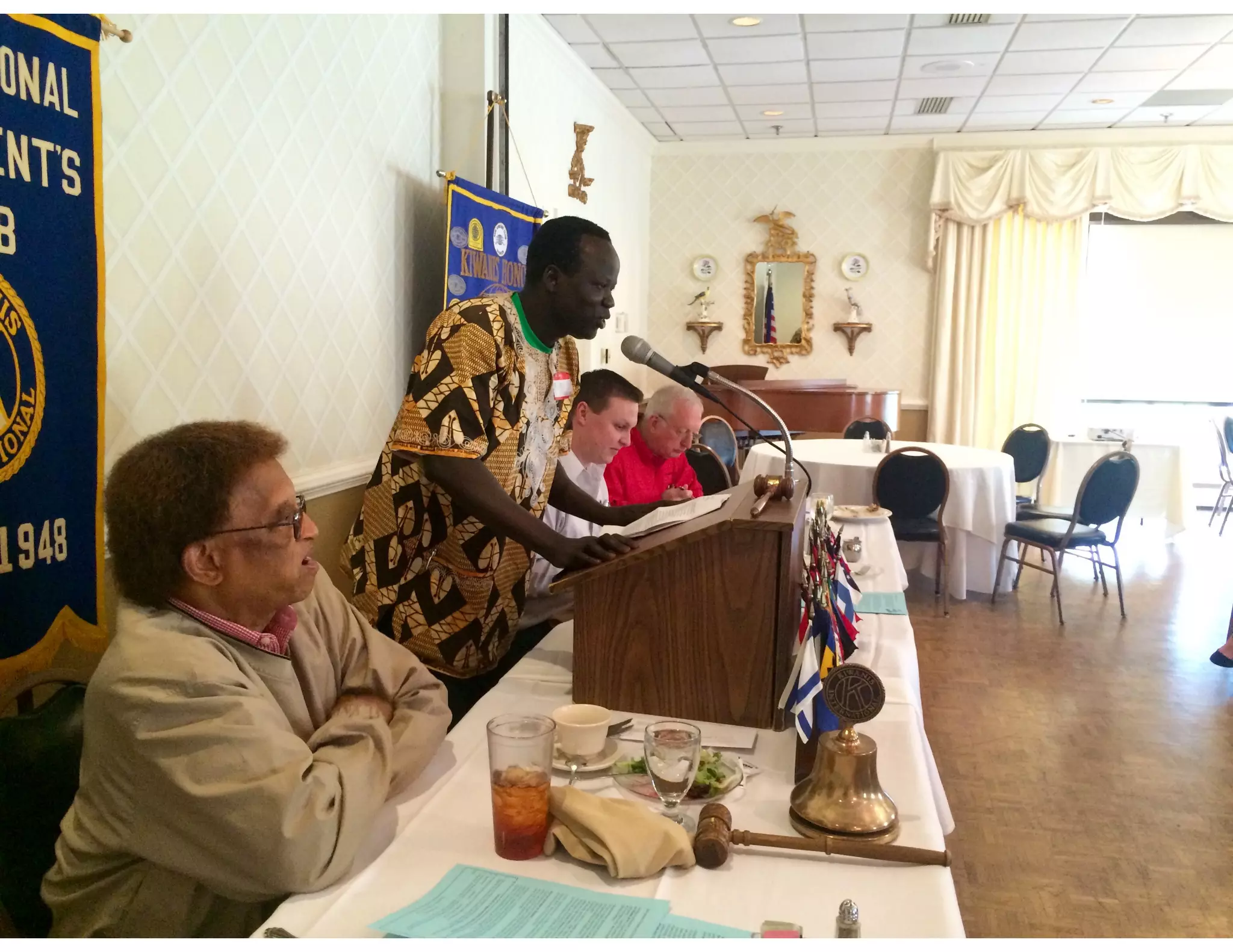 Isenberg k kids presentation at salisbury kiwanis luncheon april 8, 2016