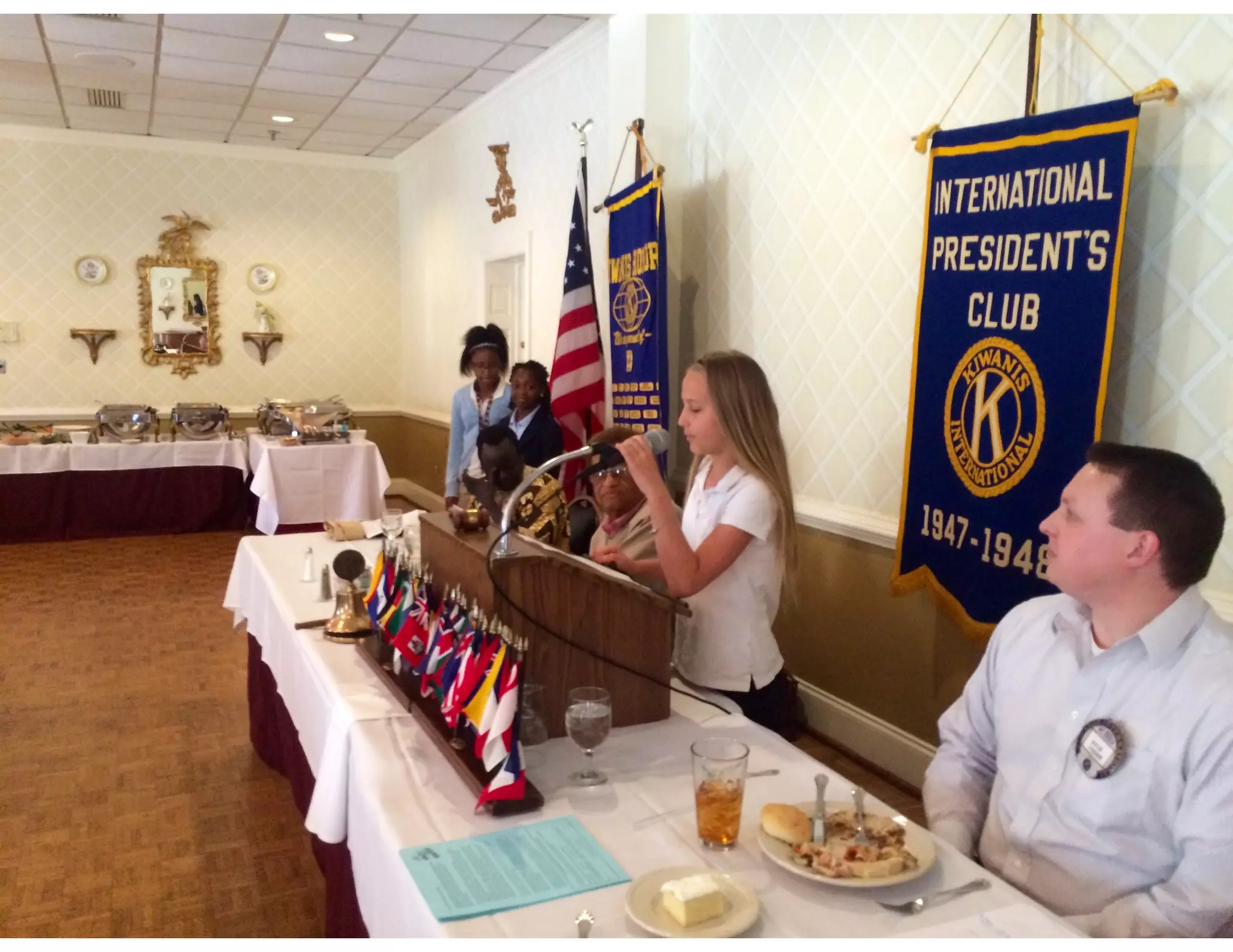 Isenberg k kids presentation at salisbury kiwanis luncheon april 8, 2016