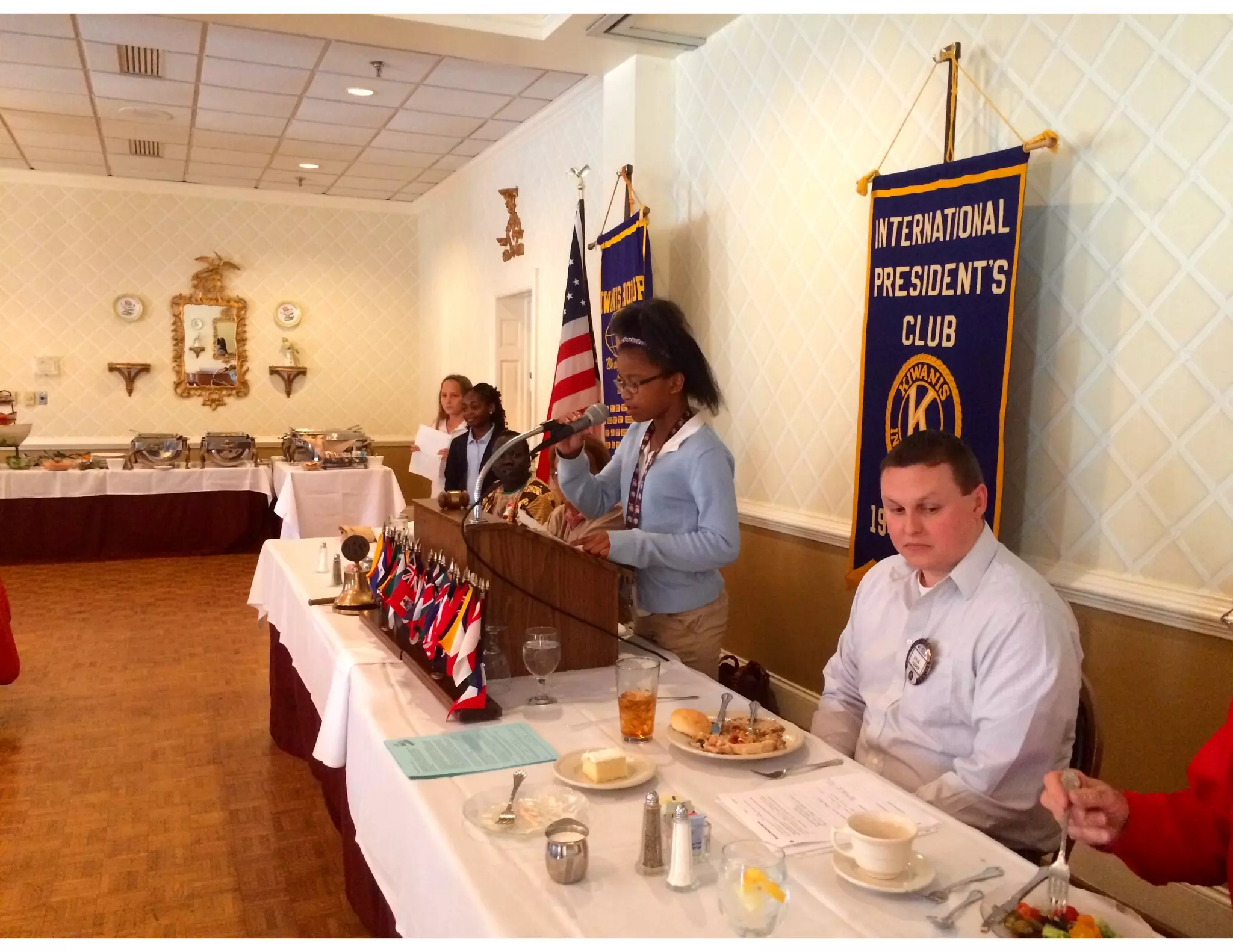 Isenberg k kids presentation at salisbury kiwanis luncheon april 8, 2016