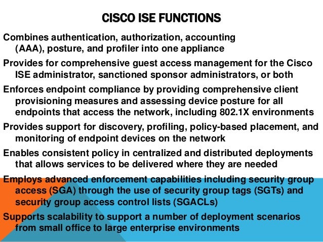 Cisco Identity Services Engine (ISE)