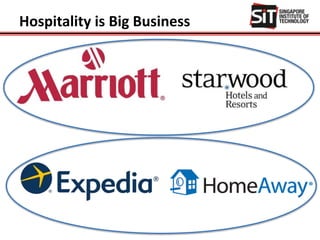 Hospitality is Big Business
 