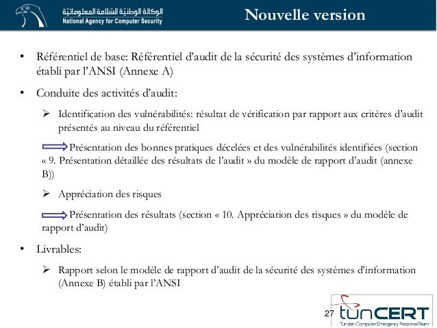 Exemple audit sûreté Exemple audit sûreté