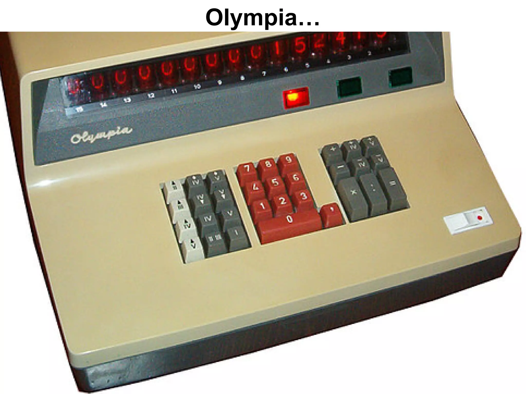 Olympia…
 