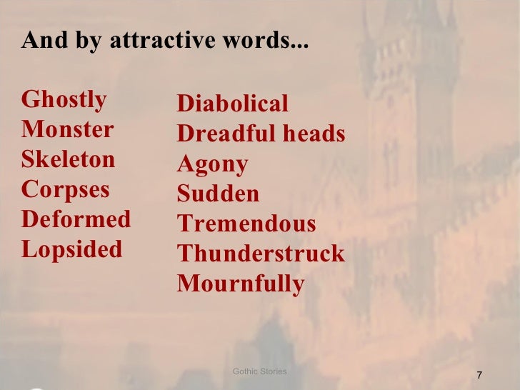 Isfd41 lee3gothic narrative.ppt