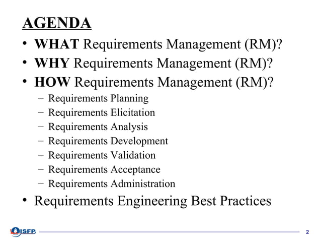 Requirements Management