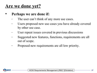 Requirements Management | PPT