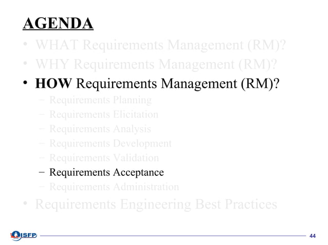 Requirements Management