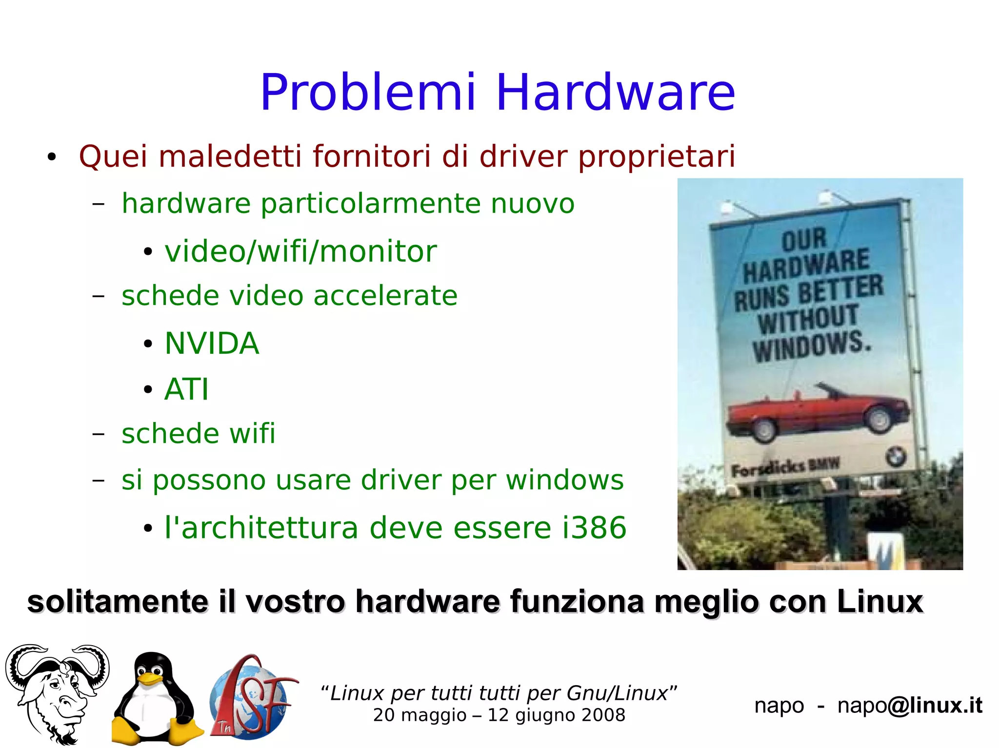 Installare GNU/Linux (Ubuntu)