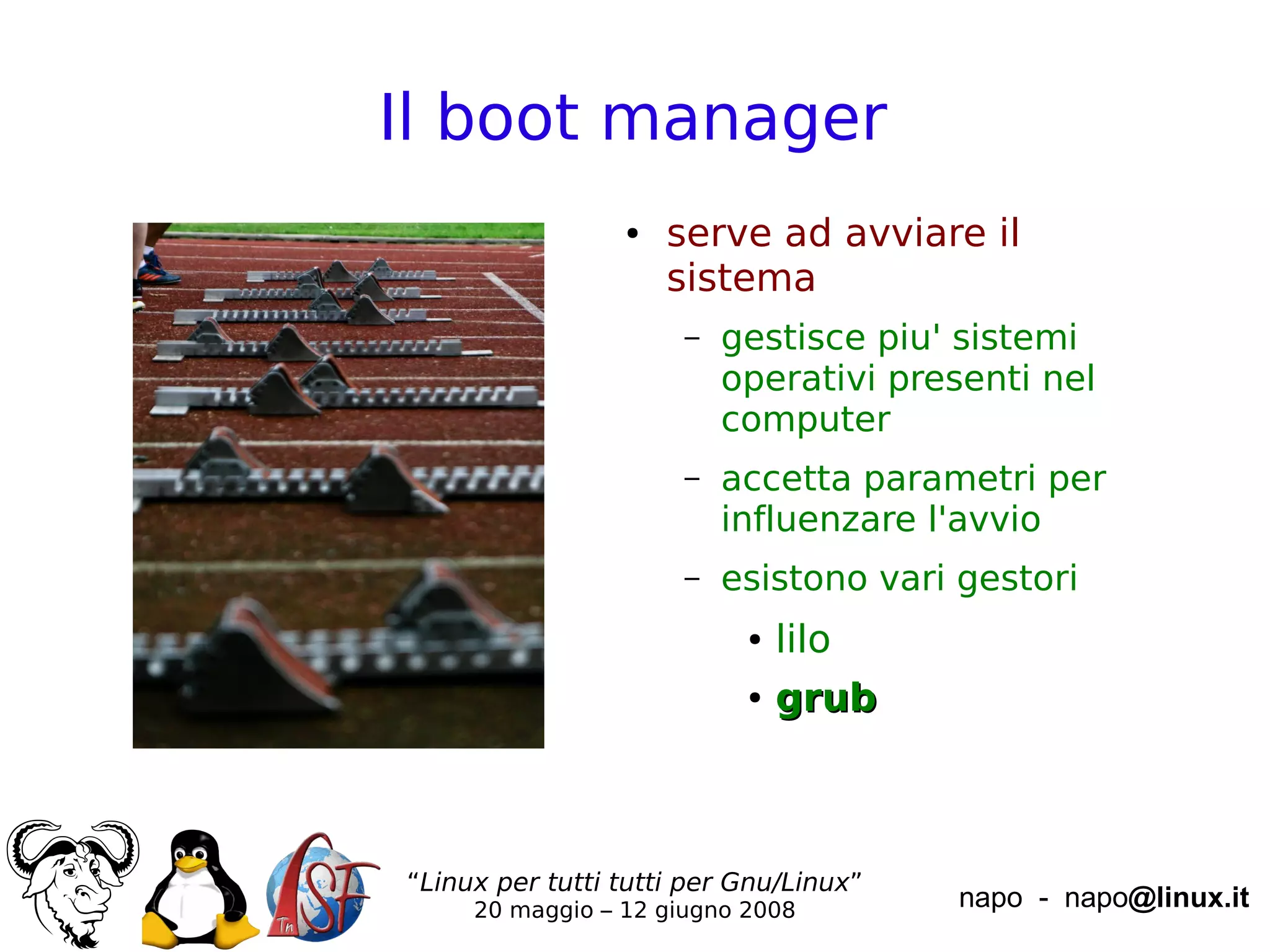 Installare GNU/Linux (Ubuntu)